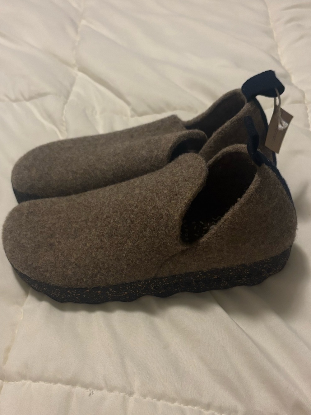 Asportuguesas By Fly London Taupe City Sneaker Size 38 EU 7-7.5 US - Picture 8 of 11